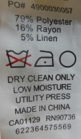 Clothing Label